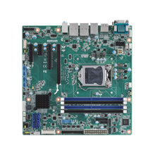 Industrial Micro-ATX Motherboard with Intel<sup>®</sup> Xeon<sup>®</sup> LGA1151 with DP/DVI/HDMI/eDP, SATAIII, 6 COM